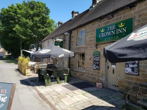pathways cottage holiday cottage derbyshire outside the crown inn old higham derbyshire